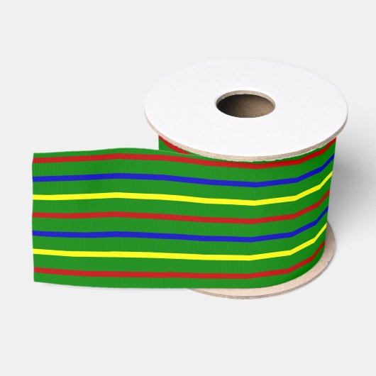 Primaire kleuren STRIPES 20-Grosgrain lint (Spoel)