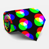 PRIMAIRE KLEUREN STROPDAS (Opgerold)