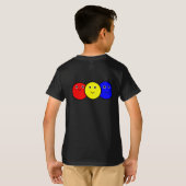 Primaire kleuren t-shirt (Achterkant volledig)