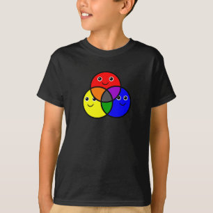 Primaire kleuren t-shirt