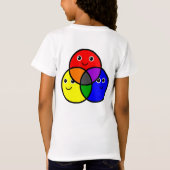 Primaire kleuren t-shirt (Achterkant)