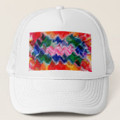 Primaire kleuren Trucker Hat Trucker Pet (Voorkant)