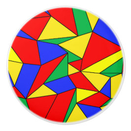 Primaire kleuren "vouwen" keramische knop