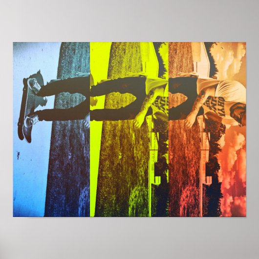 Primaire kleurentaart poster (Voorkant)