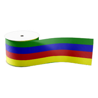 Primaire kleurstoffen FAT STRIPES-Grosgrain lint