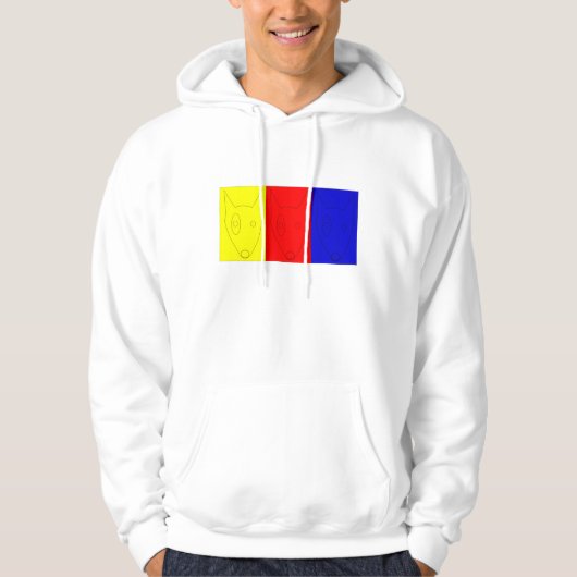 Primaire kleurterm hoodie (Voorkant)