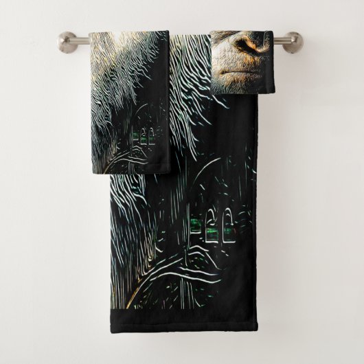 Primaire modellen: Mad Apes 01-02 Bad Handdoek (Insitu)