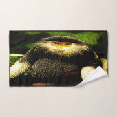 Primaire modellen: rood-gepantserd dec 01 bad handdoek (Handdoek)