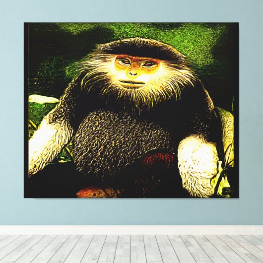 Primaire modellen: rood-gepantserd dec 01 canvas afdruk (Insitu (Houten vloer))