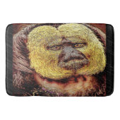 Primaire modellen: Saki-aap met witte gezicht Badmat (Voorkant)