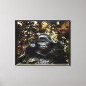 Primaire modellen: uitstekende Gorilla 02 Canvas Afdruk (Voorkant)
