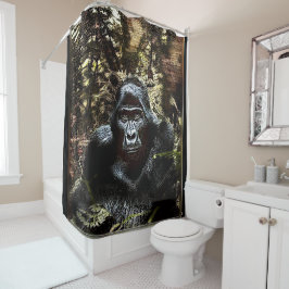 Primaire modellen: uitstekende Gorilla 02 Douchegordijn