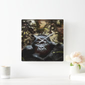 Primaire modellen: uitstekende Gorilla 02 Vierkante Klok (Huis)