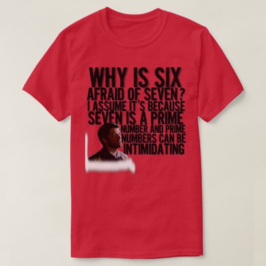 Primaire nummers 2 t-shirt (Design voorkant)