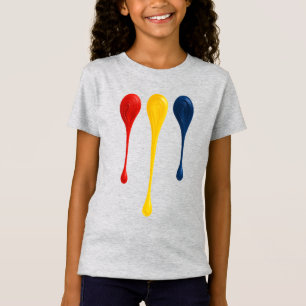 Primaire Paint Drip Kids T-Shirt