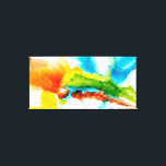 Primaire plug - Waterverven Canvas Afdruk<br><div class="desc">Primaire Plume II van Jennifer Goldberger. Biedt een abstract ontwerp met verschillende kleuren en vormen in een waterverf stijl.| 142904FN</div>