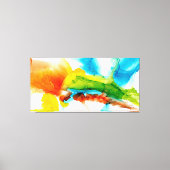 Primaire plug - Waterverven Canvas Afdruk (Voorkant)