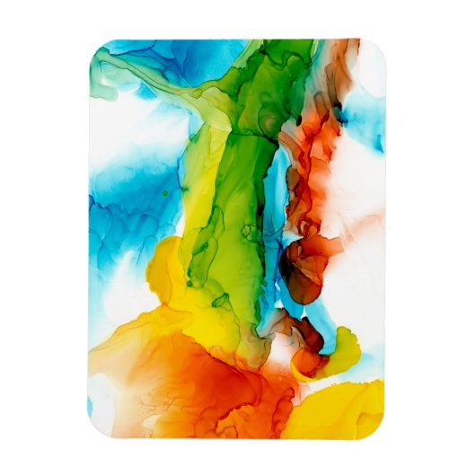 Primaire plug - Waterverven Magneet (Verticaal)