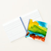 Primaire plug - Waterverven Notitieboek (Binnen)