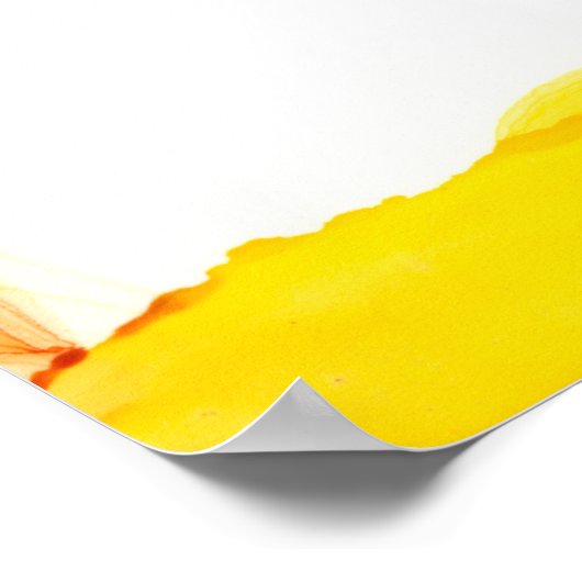 Primaire plug - Waterverven Poster (Hoek)