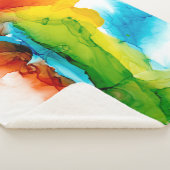 Primaire plug - Waterverven Sherpa Deken (3/4)