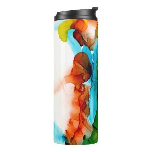 Primaire plug - Waterverven Thermosbeker (Gedraaid links)