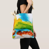 Primaire plug - Waterverven Tote Bag (Dichtbij)