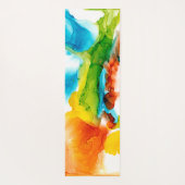 Primaire plug - Waterverven Yogamat (Achterkant)