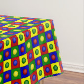 PRIMAIRE POLKA DOTS SQUARED-52x70 TABLECLOTH Tafelkleed (Voorbeeld)