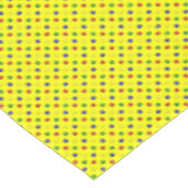 PRIMAIRE POLKA DOTS YELLOW-52x70 TABLECLOTH Tafelkleed (Gekanteld)