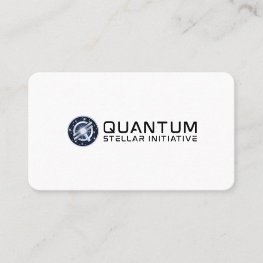 Primaire QSI-Logo - Visitekaartjes (Voorkant)