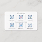 Primaire QSI-Logo - Visitekaartjes (Achterkant)