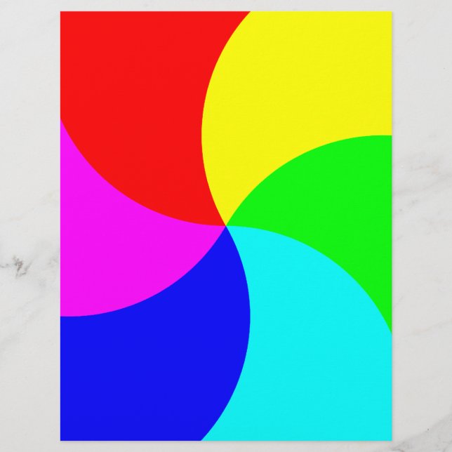 Primaire regenboogspiraal (Voorkant)