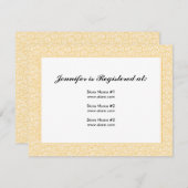 Primaire registerkaart informatiekaartje (Voorkant / Achterkant)