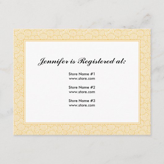 Primaire registerkaart informatiekaartje (Voorkant)