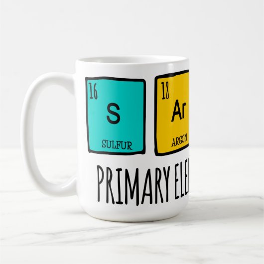 Primaire Sarcasm-elementen van de Humor Koffiemok (Links)