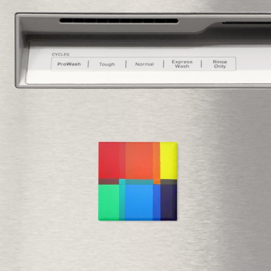 Primaire secundaire Tertiaire Kleur. Abstract ontw Magneet (Insitu (Vaatwasser))