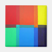 Primaire secundaire Tertiaire Kleur. Abstract ontw Magneet (Voorkant)