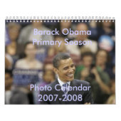 Primaire seizoen Barack Obama Kalender (Hoes)