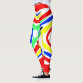 Primaire Streaks Leggings vrouwen (Links)