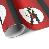 Primaire themafartij | silhouet cadeaupapier (Rol Hoek)