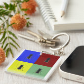 primaire vleugels sleutelhanger (Voorkant Rechts)