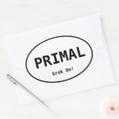 Primal Car Sticker (Envelop)