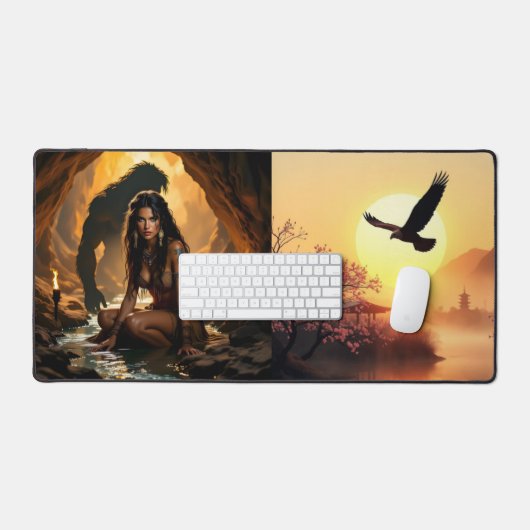 Primal Cave Charm no 5 (in serie van 14) Bureaumat (Keyboard & Muis)