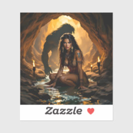 Primal Cave Charm no 5 (in serie van 14) Sticker