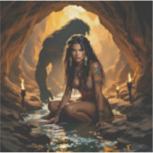 Primal Cave Charm no 5 (in serie van 14) Sticker (Voorkant)