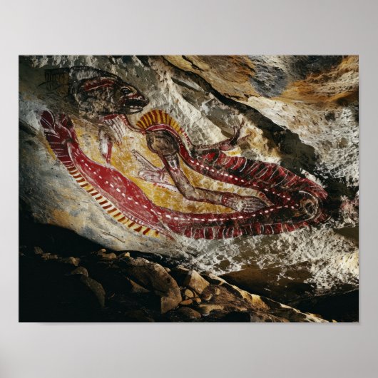 Primal Narratives: De Saga van Steen Poster (Voorkant)