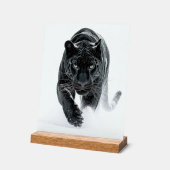 Primal Power 002 – zwarte panter Acryl Bord (Hoek)