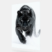 Primal Power 002 – zwarte panter Acryl Bord (Hoek)
