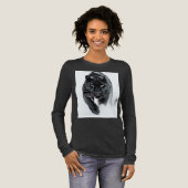 Primal Power 002 – Zwarte Panter Tri-Blend Shirt (Voorkant)